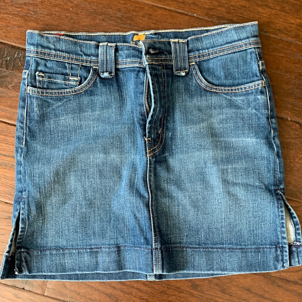 7 For All Mankind Mini Skirt